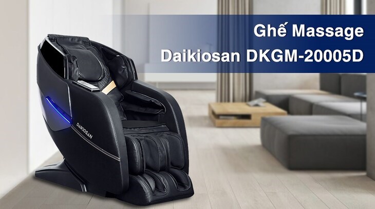 Ghế massage Daikiosan có 3 phân khúc giá cả giúp bạn dễ dàng lựa chọn