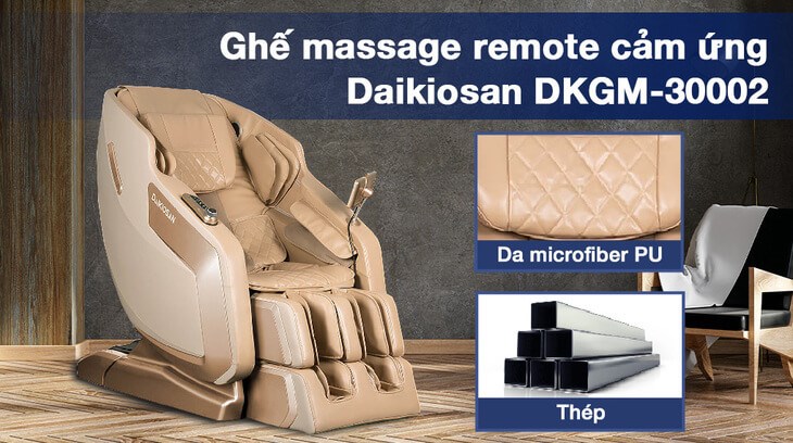 Ghế Massage DKGM-30002 nổi bật với phong cách sang trọng, hiện đại 