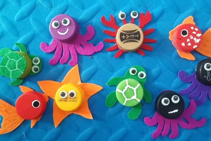 Các loại đồ chơi từ vật liệu tái chế