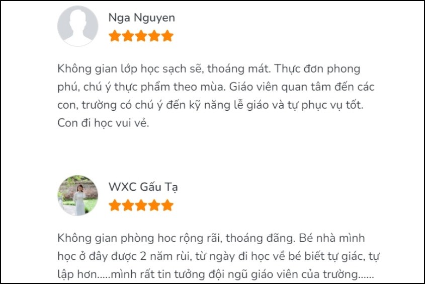 Chia sẻ của phụ huynh sau khi cho con học tại Vietkids Hà Nội