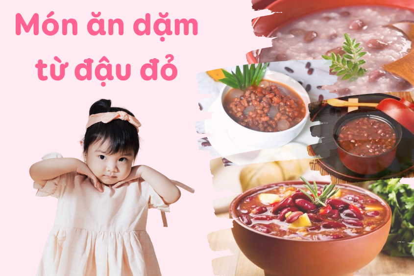 Gọi ý cho mẹ các món ăn dặm từ đậu đỏ giàu dinh dưỡng cho bé Gợi ý cho mẹ các món ăn dặm từ đậu đỏ giàu dinh dưỡng cho bé