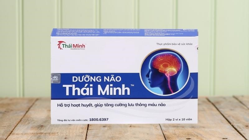 Dưỡng Não Thái Minh hoạt huyết, giúp lưu thông máu não