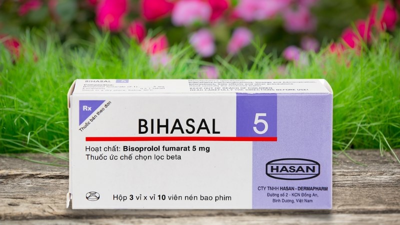 Bihasal 5 trị tăng huyết áp, đau thắt ngực