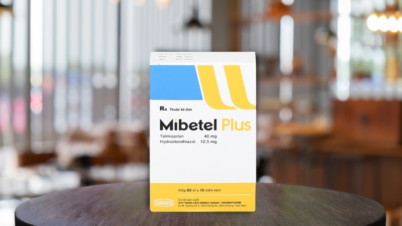 Mibetel Plus 40mg/12.5mg trị tăng huyết áp