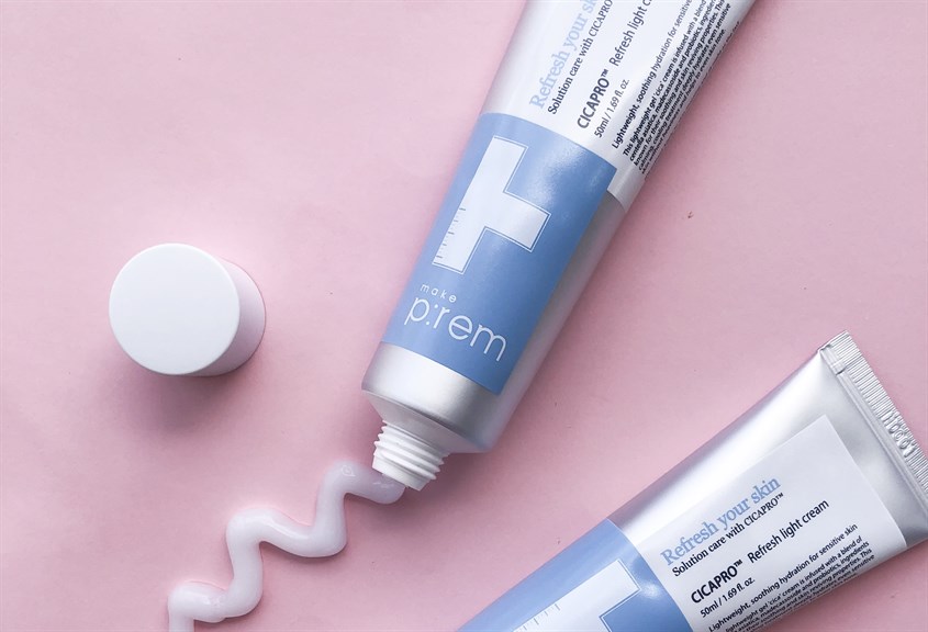 Kem dưỡng ẩm Make P:rem Cicapro Refresh Light Cream Kem dưỡng ẩm Make P:rem Cicapro Refresh Light Cream