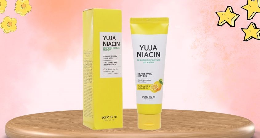 Gel dưỡng ẩm làm sáng da chiết xuất Quýt Yuja Some By Mi Niacin Brightening Moisture