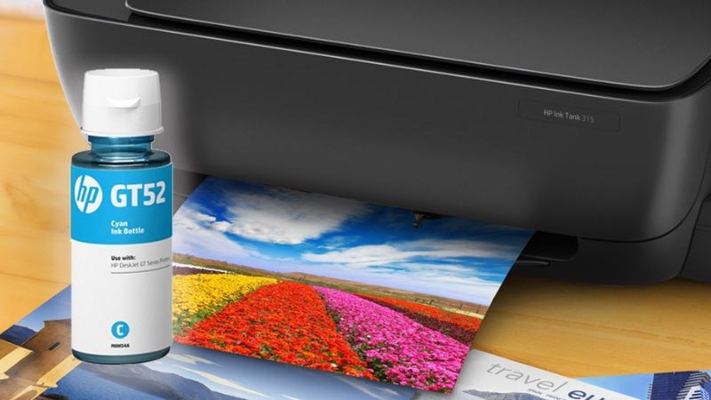 Với thiết kế nhỏ gọn, mực in HP không chiếm quá nhiều không gian