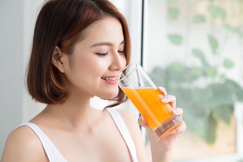 Nước cam mang đến nhiều lợi ích cho sức khỏe mẹ bầu