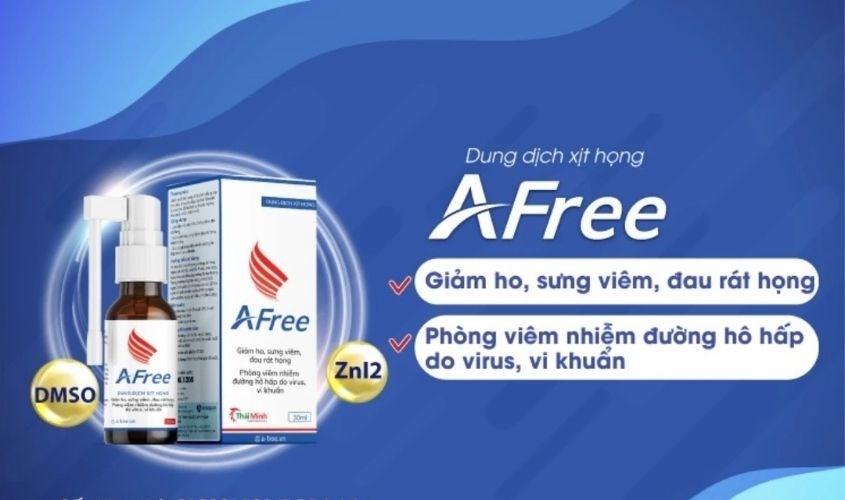 Xịt họng Afree