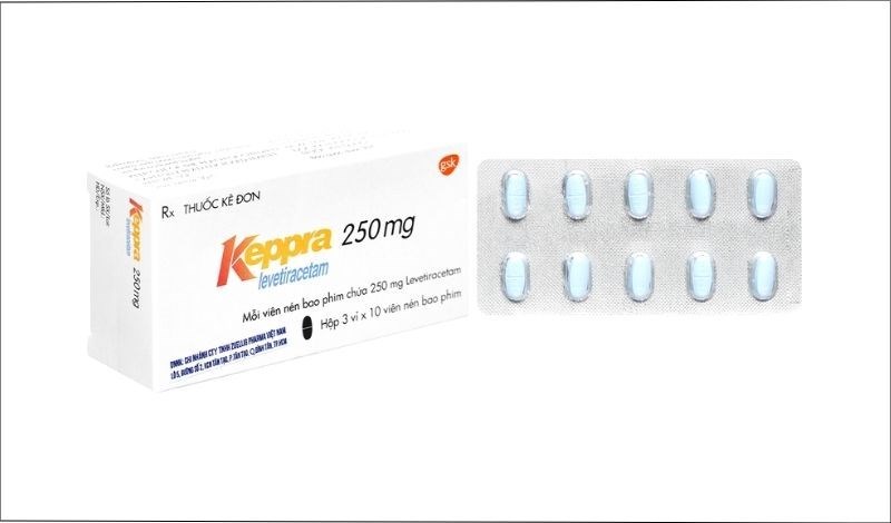 Keppra 250mg trị động kinh