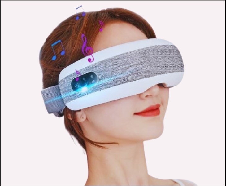 Máy massage mắt Azaki sở hữu kiểu dáng hiện đại và trẻ trung, phù hợp cho nhiều đối tượng sử dụng