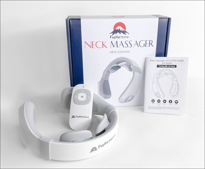 Máy massage cổ Fujita sở hữu massage chuyển động 3D mang lại cảm giác thoải mái và dễ chịu nhất cho người dùng
