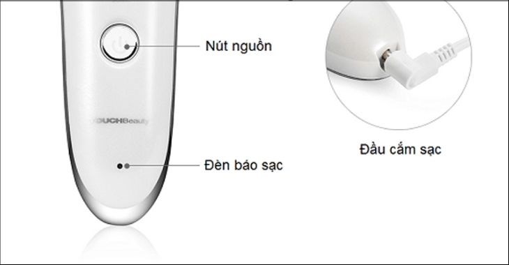 Máy massage đẩy tinh chất Touch Beauty TB1389 sử dụng pin sạc USB tiện lợi, giảm thiểu tác động xấu đến môi trường