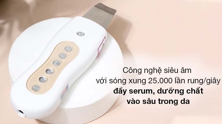 Máy tẩy tế bào chết và massage mặt Rio Beauty FASS3 giúp dưỡng chất đẩy sâu vào trong da