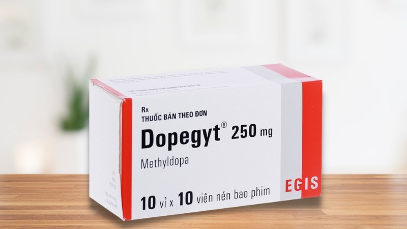 Dopegyt 250mg trị tăng huyết áp 