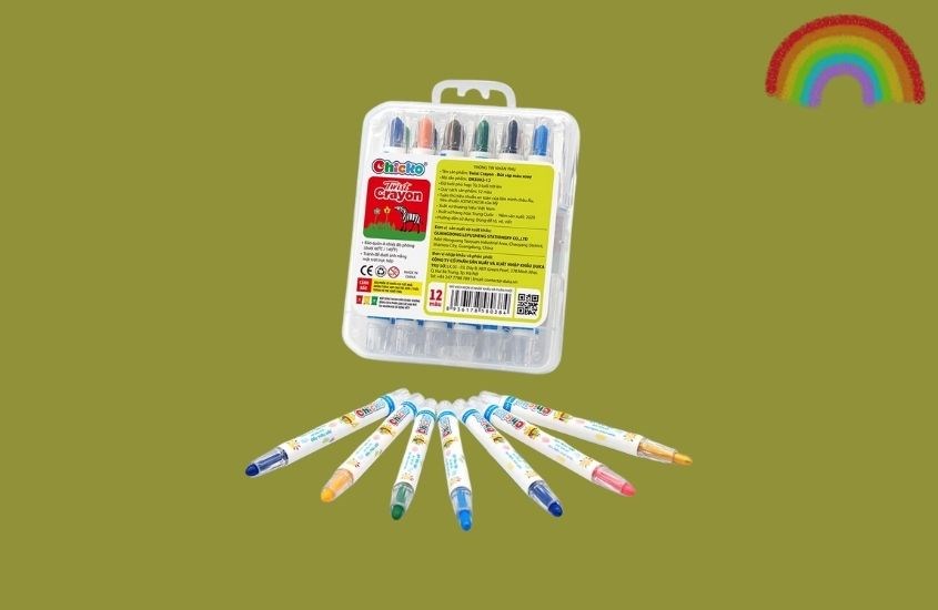 Bút sáp màu xoay Twist Crayon