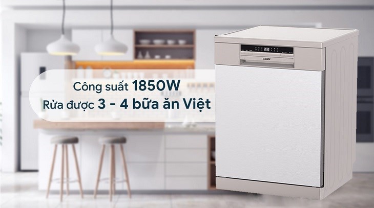 máy rửa chén galanz có sấy công suất mạnh mẽ