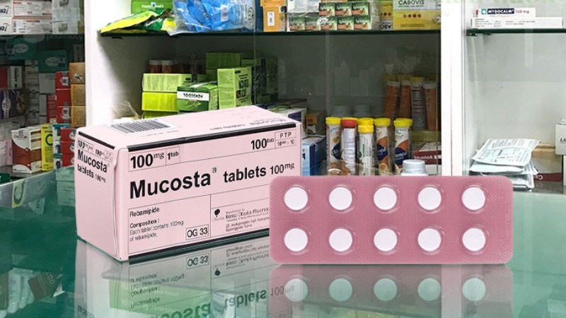 Mucosta Tablets 100mg trị viêm loét dạ dày