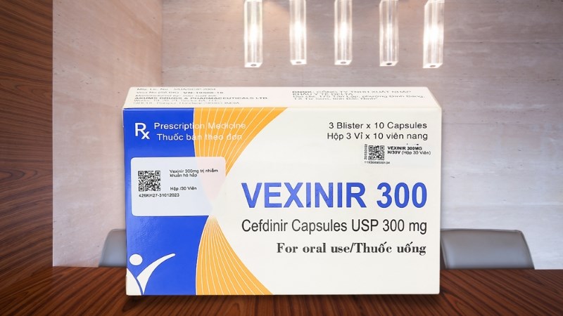 Vexinir 300 thuốc kháng sinh điều trị nhiễm khuẩn