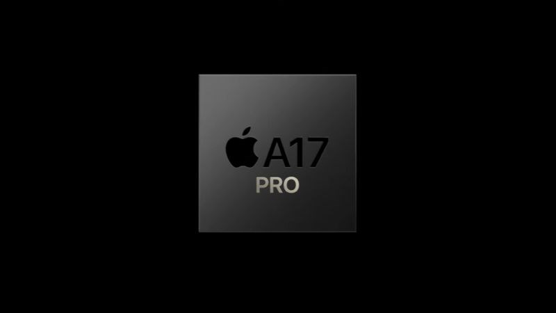 Hiệu năng được nâng cấp tối ưu với Apple A17 Pro