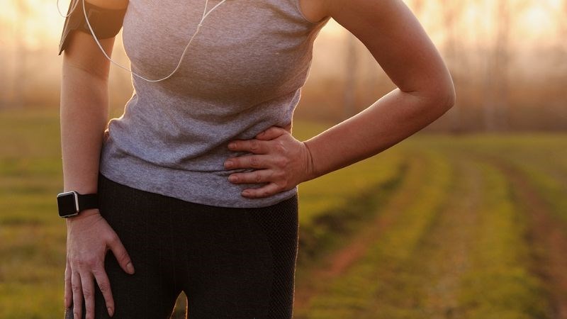 Thở quá nông có thể dẫn tới chứng chuột rút bên hông Thở quá nông có thể dẫn tới chứng chuột rút bên hông