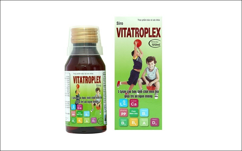 Siro Vitatroplex kích thích ăn ngon