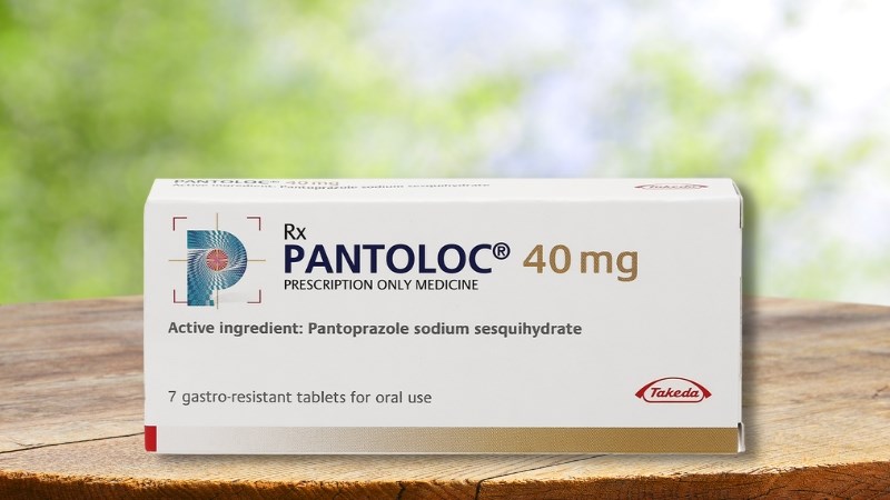 Pantoloc 40mg trị trào ngược dạ dày, thực quản