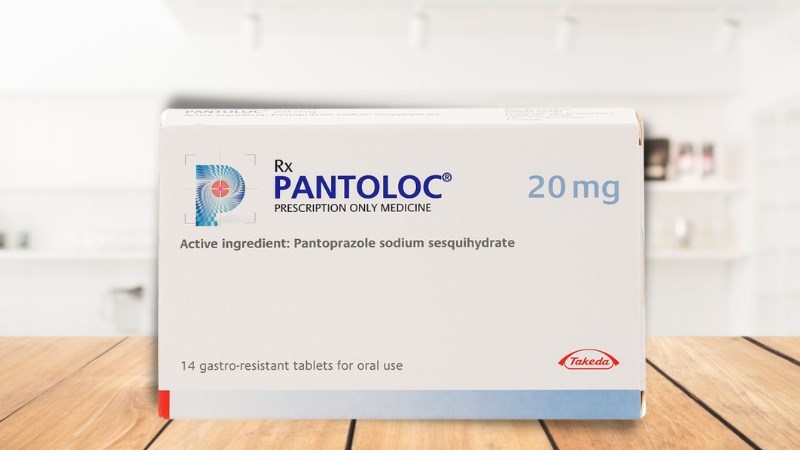 Pantoloc 20mg trị trào ngược dạ dày, thực quản