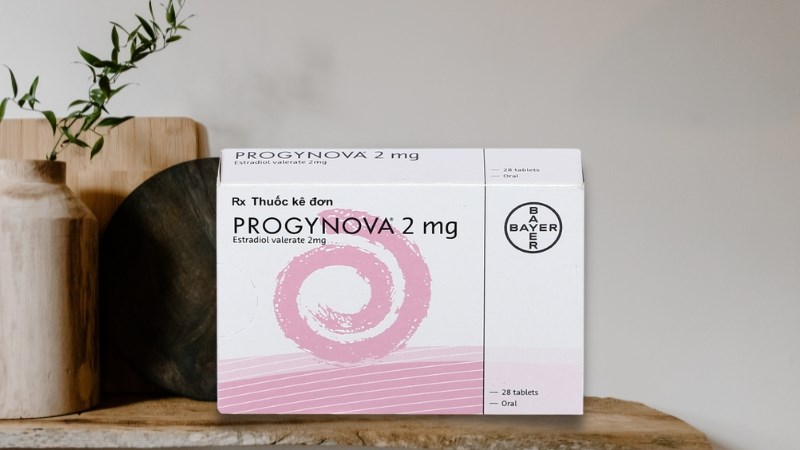 Progynova 2mg trị thiếu estrogen do mãn kinh