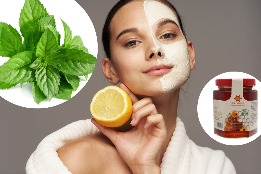 Cách làm mặt nạ bạc hà giúp da trắng mịn