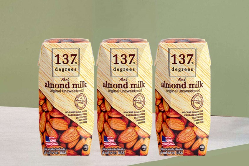 Lốc 3 hộp sữa hạt hạnh nhân không đường 137 Degrees 180 ml (từ 1 tuổi) Lốc 3 hộp sữa hạt hạnh nhân không đường 137 Degrees 180 ml (từ 1 tuổi)