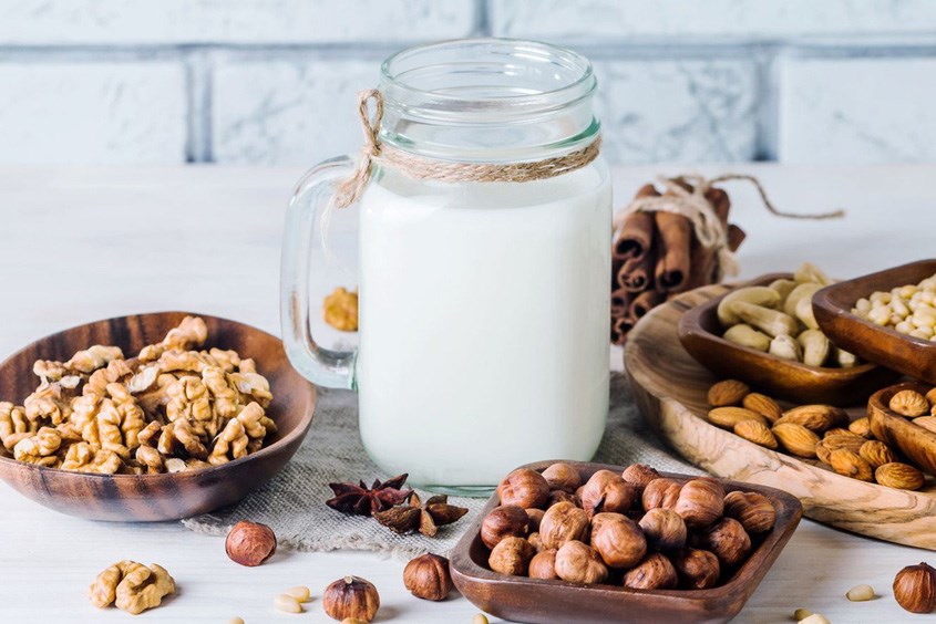 Sữa hạt chứa nhiều thành phần có lợi cho sức khỏe Sữa hạt chứa nhiều thành phần có lợi cho sức khỏe