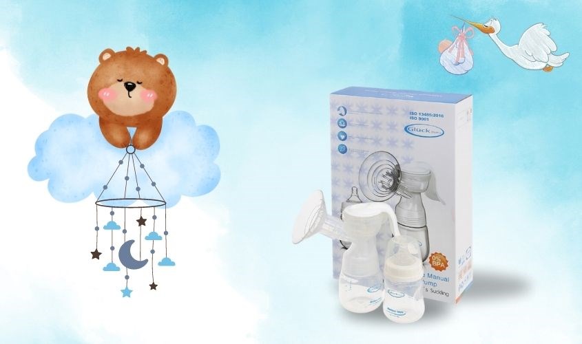 Máy hút sữa bằng tay Gluck Baby GP22-2