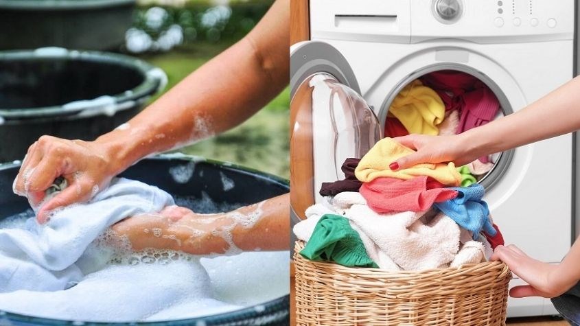 Đa số các loại nước giặt đáp ứng được cả nhu cầu giặt tay và giặt máy Đa số các loại nước giặt đáp ứng được cả nhu cầu giặt tay và giặt máy