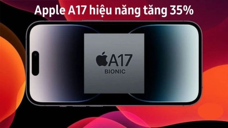 iPhone 15 Pro Max sở hữu hiệu năng mạnh mẽ với chip khủng A17 Bionic 