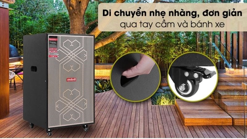 Loa Mobell 500 - 1000W là một loại loa chuyên nghiệp với công suất lớn