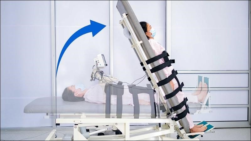 Nghiệp pháp bàn nghiêng được sử dụng để tìm hiểu nguyên nhân ngất