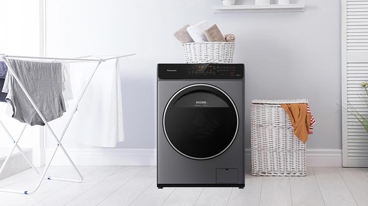 Chế độ giặt nhanh trên máy giặt Panasonic Inverter 9.5 Kg NA-V95FC1LVT không thể giặt sạch vết bẩn cứng đầu