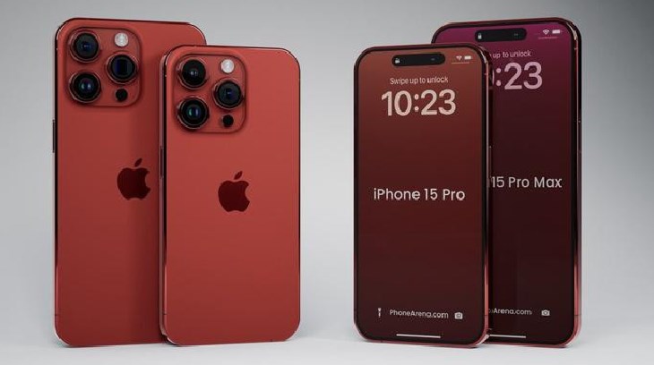 iPhone 15 Pro và Pro Max màu đỏ quyến rũ, sang trọng