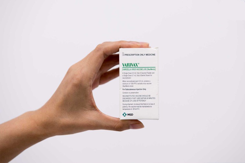 Vắc xin phòng ngừa bệnh thủy đậu Varivax 