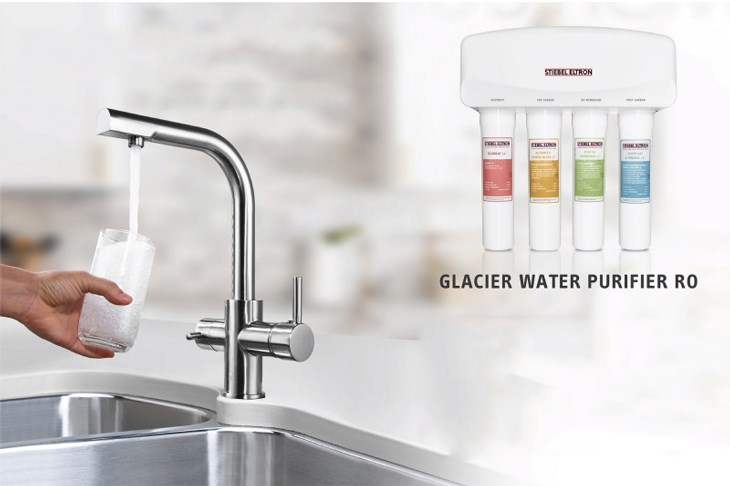 Máy lọc nước RO Stiebel Eltron Glacier 4 lõi đạt chuẩn nước uống tại vòi, không cần đun sôi lại sau khi lọc