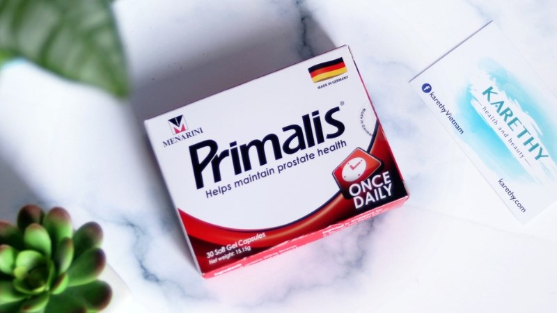 Primalis hỗ trợ trị tuyến tiền liệt