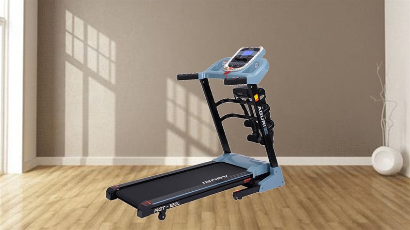 Máy chạy bộ Aguri AGT-120L sở hữu thiết kế nhỏ gọn, phù hợp với không gian gia đình Máy chạy bộ Aguri AGT-120L sở hữu thiết kế nhỏ gọn, phù hợp với không gian gia đình