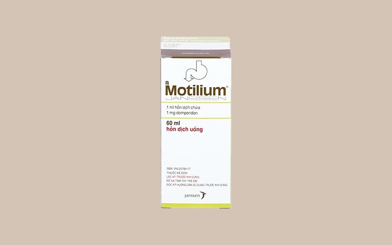 Hỗn dịch uống Motilium 1mg/ml chai 60ml