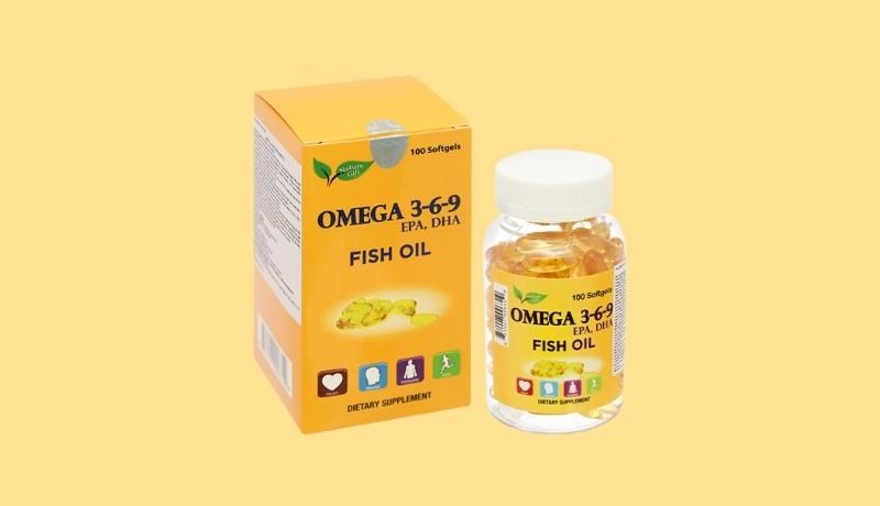 Omega 3-6-9 EPA DHA Fish oil giúp giảm mỡ máu, tăng cường thị lực 
