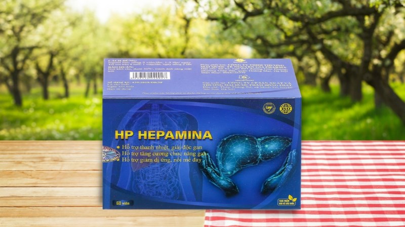 HP Hepamina hỗ trợ giải độc, tăng cường chức năng gan