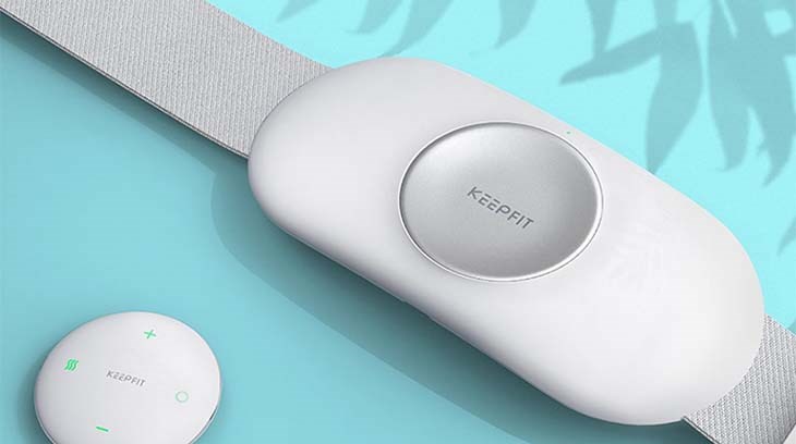 Máy massage lưng KEEPFIT KPF-W09 có kiểu dáng gọn nhẹ, dễ mang theo