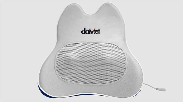 Máy Massage Lưng Daikiosan DVML-00001 sử dụng kỹ thuật massage bằng con lăn giúp tác động chuyên sâu đến các cơ