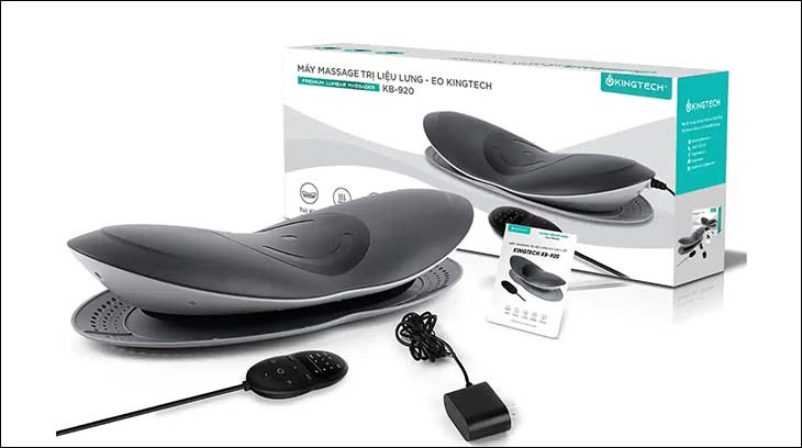 Máy massage lưng KingTech KB-920 sở hữu thiết kế công thái học giúp thư giãn vùng cột sống