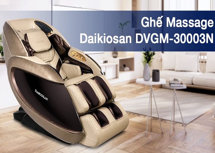 Ghế Massage Daikiosan DVGM-30003N giúp thư giãn toàn thân nhanh chóng và hiệu quả